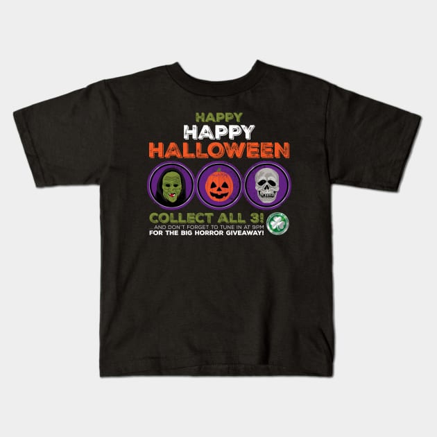 Happy Happy Halloween III (2/3) Kids T-Shirt by andrew_kelly_uk@yahoo.co.uk